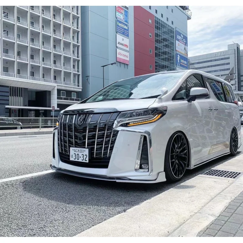 Suitable for LUSSO 30 Series Alphard SC Sport Edition Modified Small Body Kit Japanese Version Front Rear Lip Spoiler