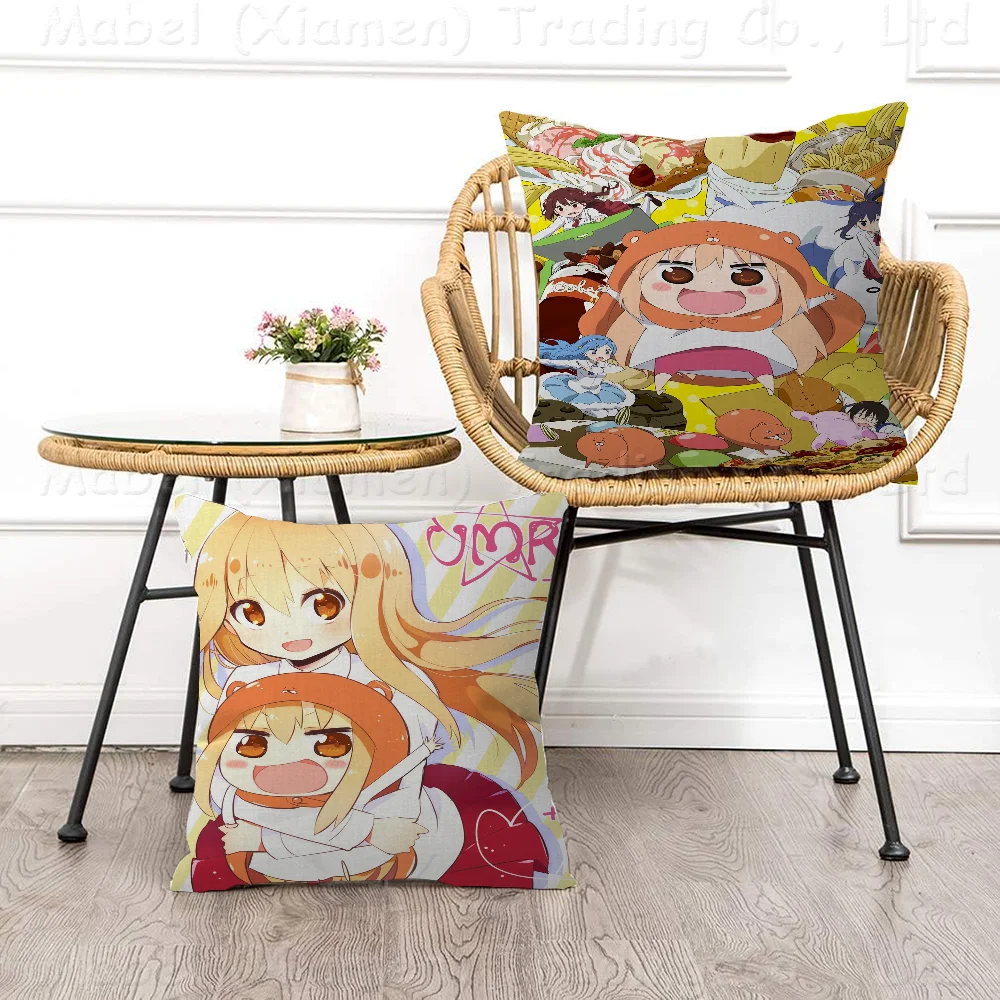 

Himouto! Umaru-chan Pillow Cover Design Cushion Cover Decor Holiday Decorati