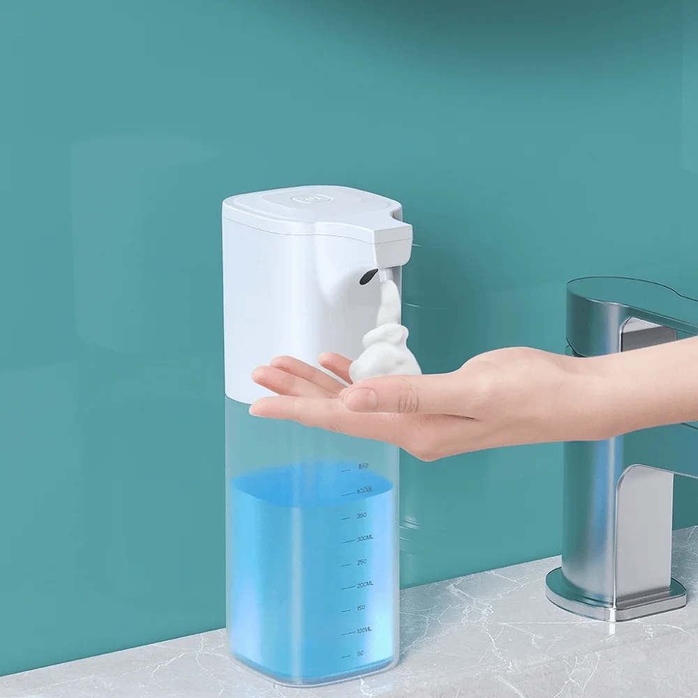 

Infrared Sensor Automatic Soap Dispenser 550ml Capacity Foaming Dispenser Touchless Soap Dispenser Contactless Design