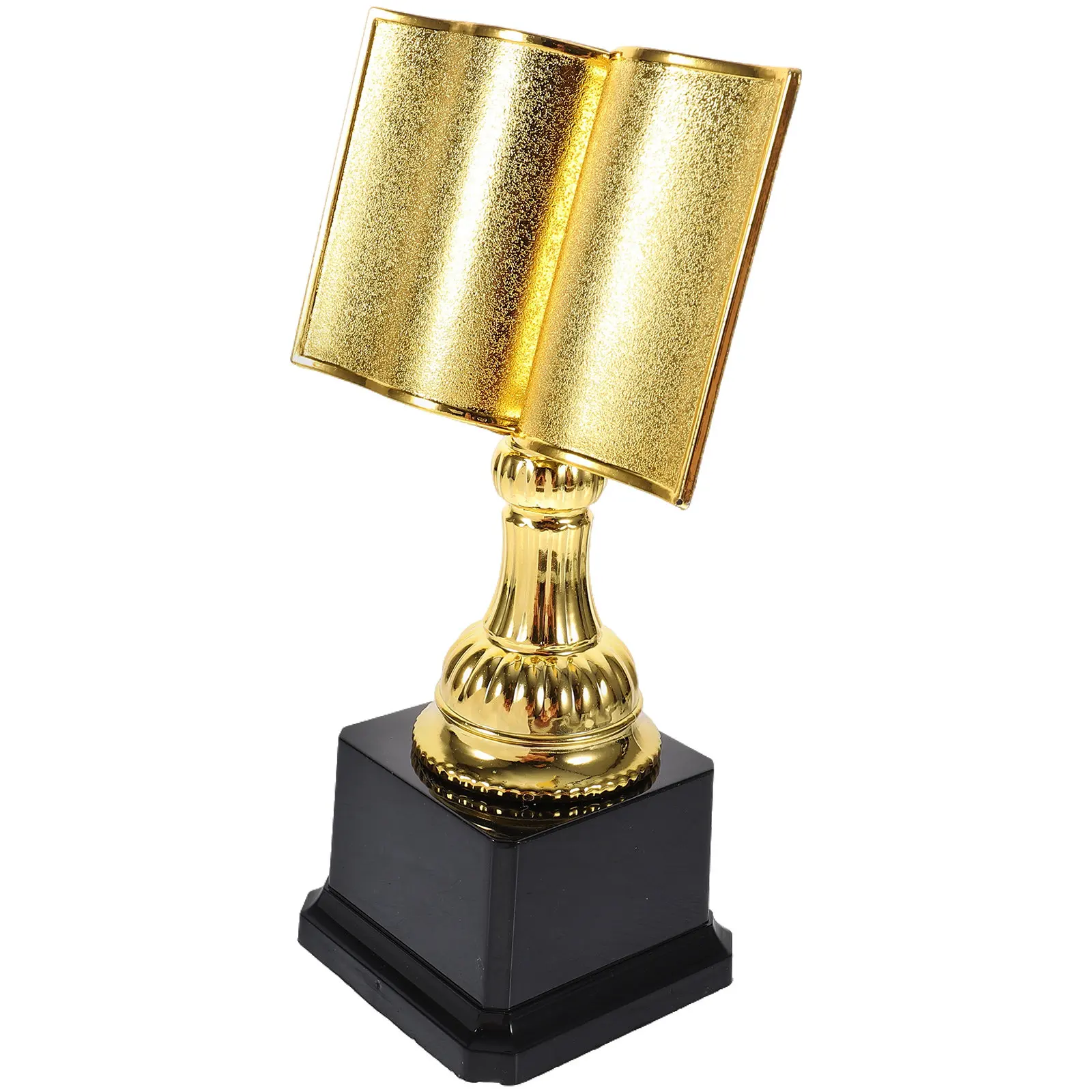 Reading Competition Award Trophy Exquisite Plastic Prize Trophy for Winner Encouragement Home Library Use