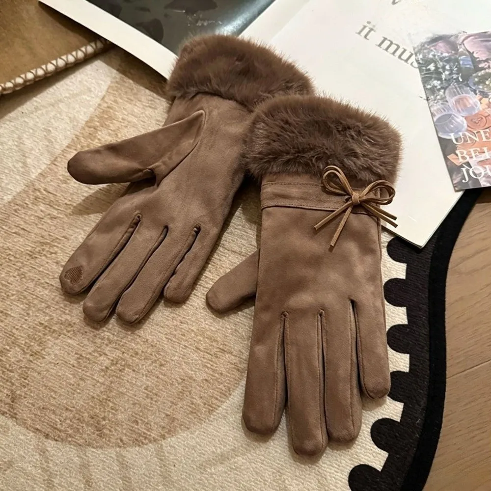 luvas-confortaveis-com-forro-de-la-e-imitacao-de-pele-com-detalhe-de-laco-tamanho-unico-luvas-com-forro-de-la-luvas-para-ecras-tateis-para-atividades-ao-ar-livre