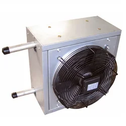 Hanging unit heater Swimming pool Hot water to air heat exchanger Coil