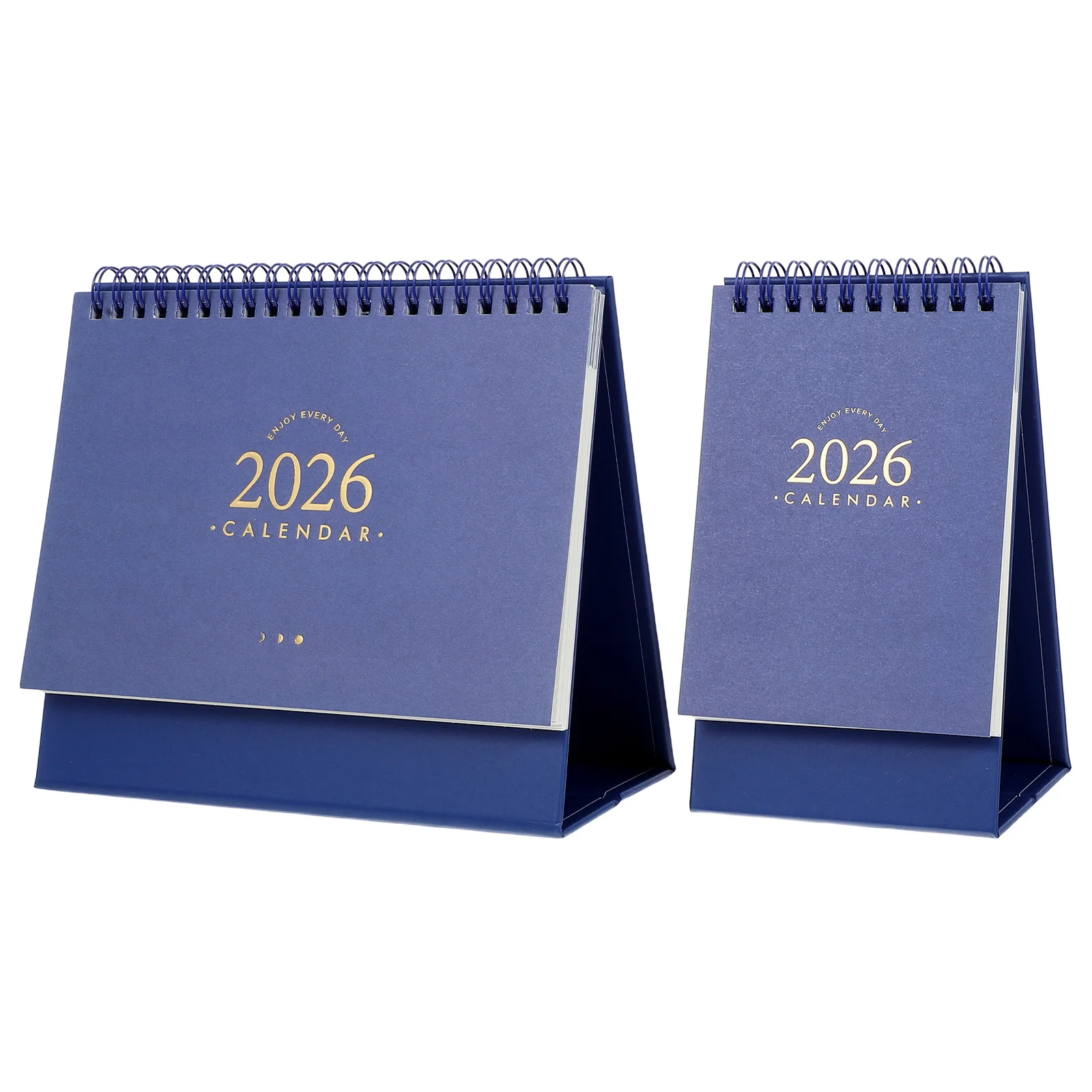 

Настольный календарь-планер на 2026 год, 2 шт., винтажный, минималистичный, откидной, с толстыми листами, для офиса, дома, учебы