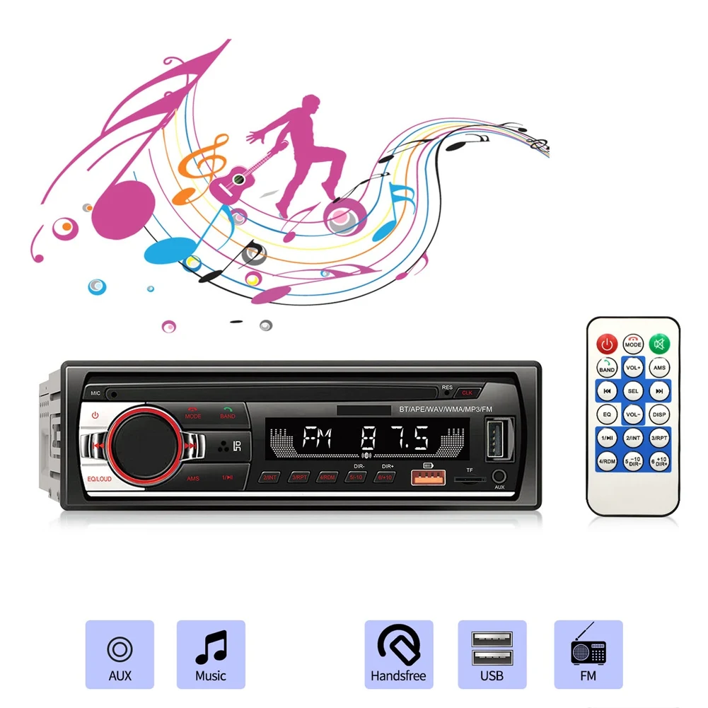 Aluminium Alloy Player Model 520 USB Plug-In Radio Bluetooth Hands-Free Mp3 Short Player Lossless Music Universal