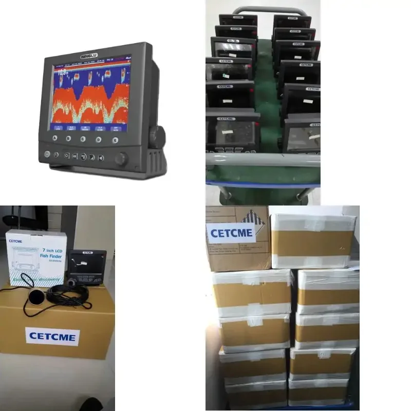 

High Resolution 10.4" Graphics LCD Navigational Echo Sounder Marine Equipment