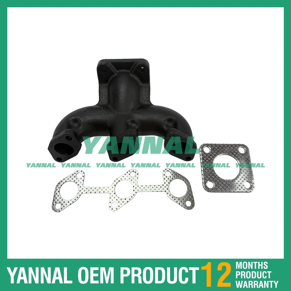 

Выпускной коллектор 15861-12313 15861-12310 для деталей двигателя Kubota D722