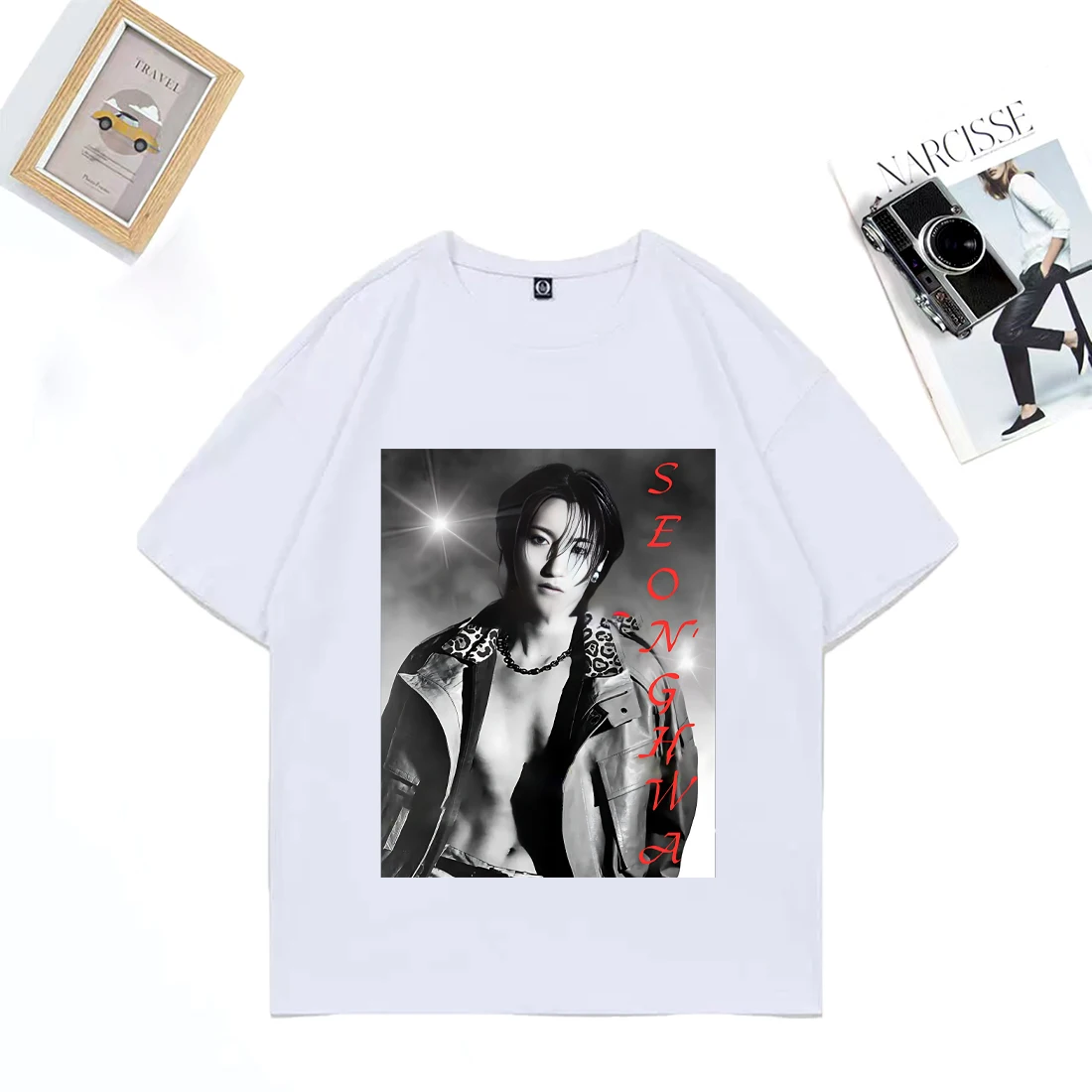 

Ateez High Quality Graphics T Shirt men women Hot vintage Oversized Hip Hop streetwear Tops cotton short sleeve Unisex t-shirts