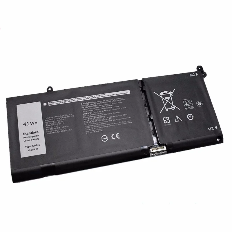 Аккумулятор G91J0 для ноутбука Dell Latitude 11,25 3320 3420 Inspiron 15 3520 3515 3511 3520 5410 2 в 1