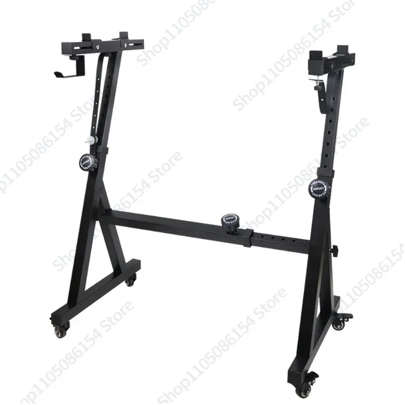 Multifunctional electric piano bracket with wheels can be lifted and lowered