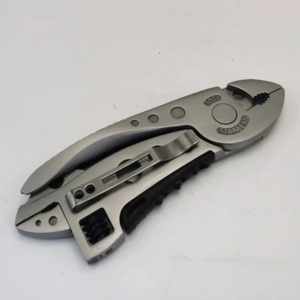 Pince Porte-clés Multifonctionnelle 9 En 1، Tournevis، Outils De Poche، Camping En Plein Air، Pince Et Clé Polyvalentes
