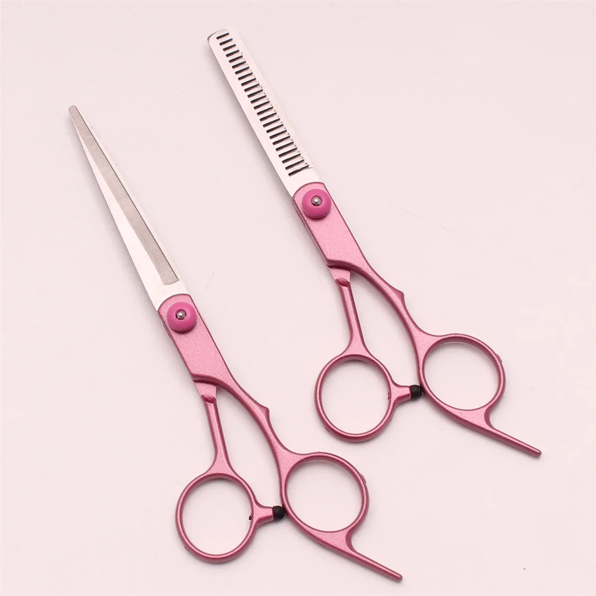 Hair Cutting Scissors 6" Stainless Steel Hairdressing Scissors Thinning Shears Hair Scissors Set Styling Tool