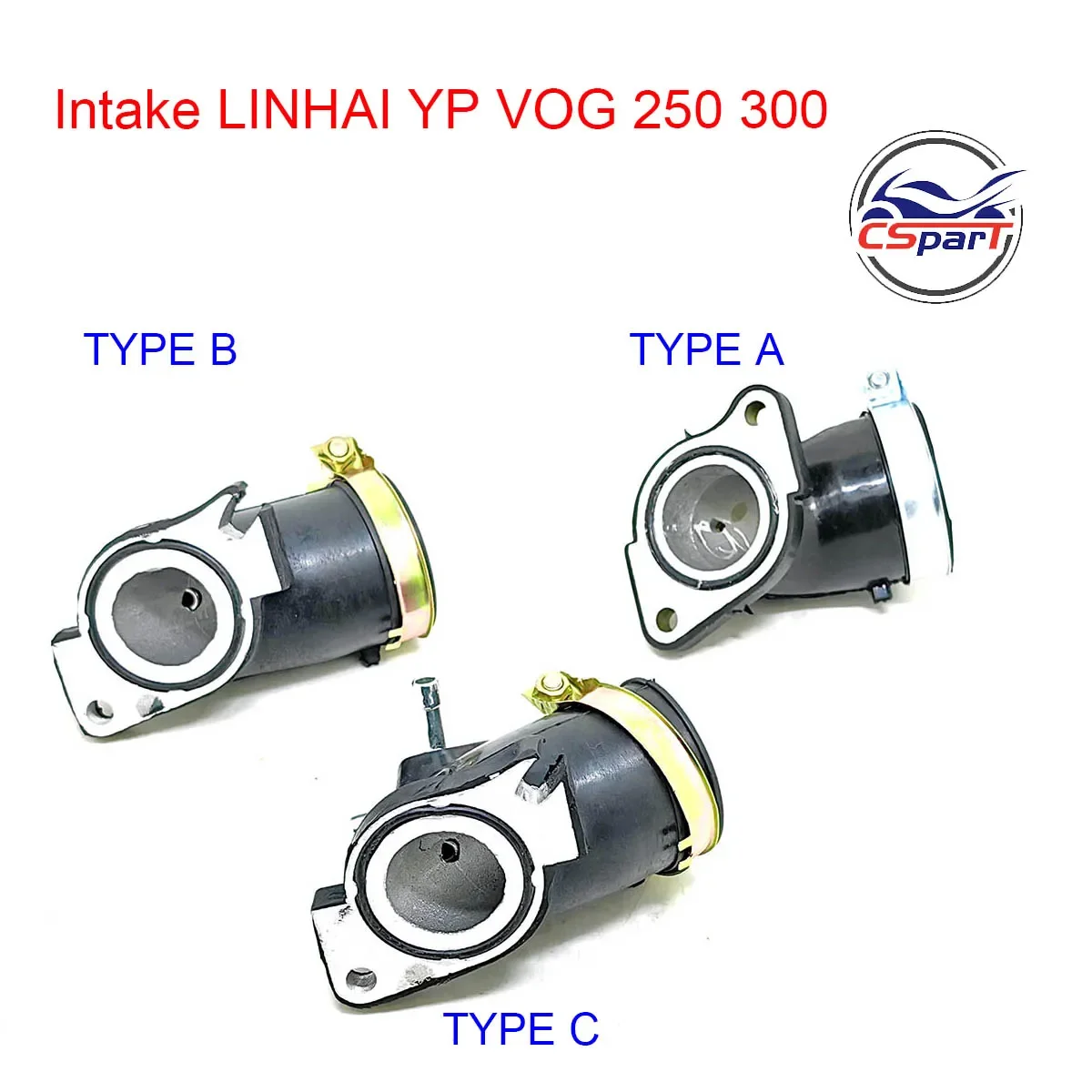 Linhai  BUYANG FEISHEN FA-D300 170MM 173MN 250 260 300 YP250 VOG250  Intake Manifold ATV Quad Scooter