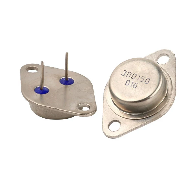 5PCS package TO-3 power transistor 3DD15D BUX98A 3DD207 BUX48A 2N3773 LM317K MJ2955 LM338K   2N3055 MJ802  Iron Head
