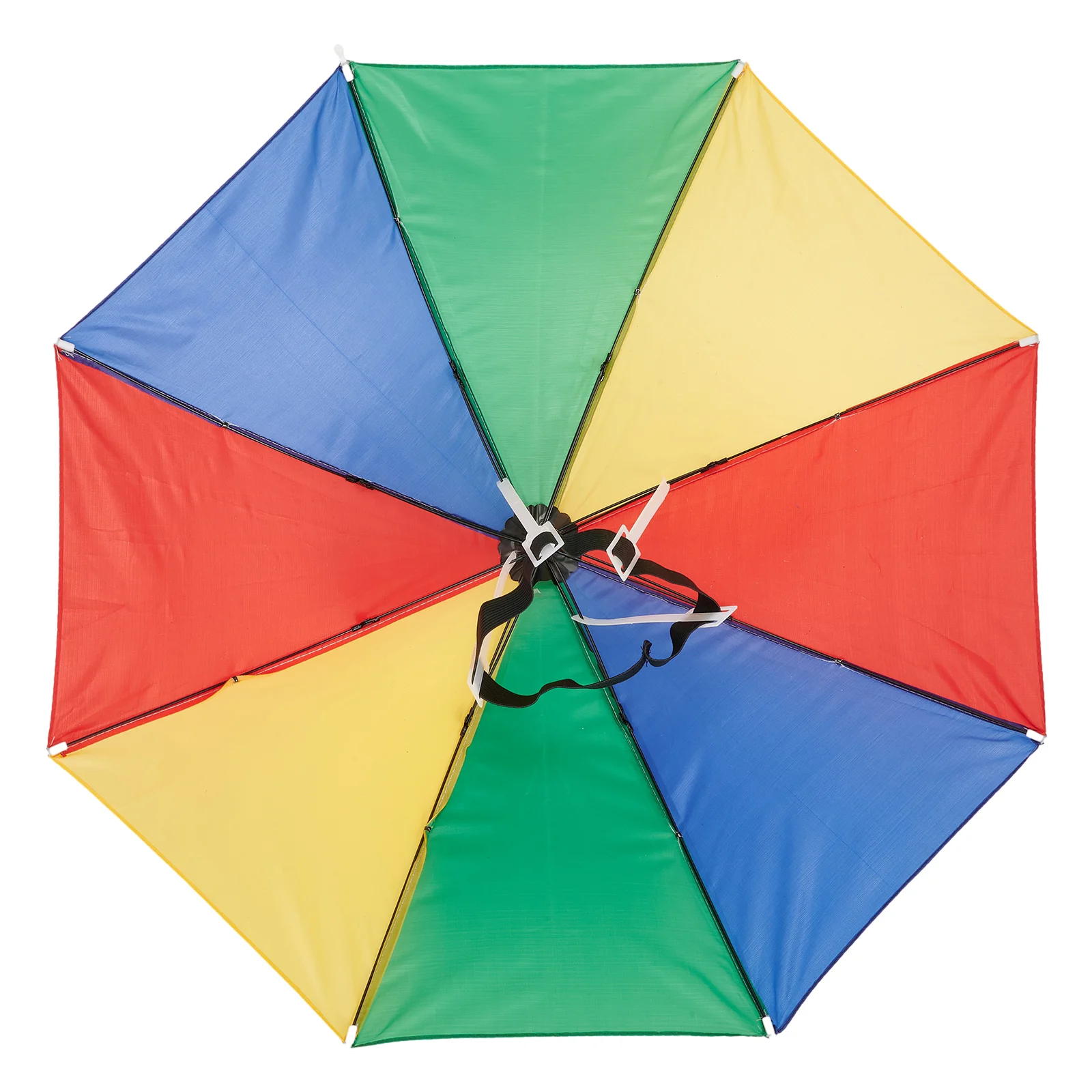 Compact and Lightweight Folding Umbrella Hat with Steel Wire for Hands Protection During For Fishing Hiking Gardening