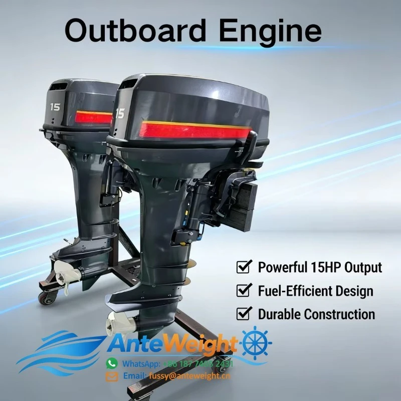 15HP Outboard Motor | Superior Thrust & Precise Control | Perfect for Yachts, Speedboats & Fishing Vessels