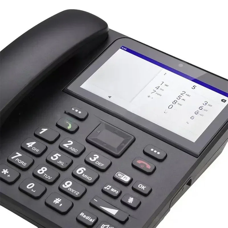 4G Call Android 10 AI visual Smart desk phone LTE 5 inch Video Telephone LS913 Desktop Phone for Hospital and Healthcare Use
