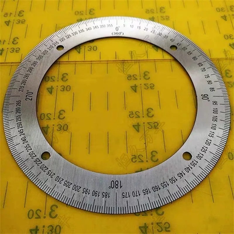 1pcs. outer diameter:130mm 360 degree dial Steel disc