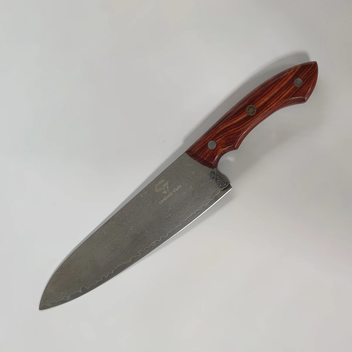 8.3 Inch Gyuto Knife 73-Layers Damascus Steel VG10 Blade Chefs Cleaver Slicing Sushi Sashimi Meat Kitchen Knives Rosewood Handle