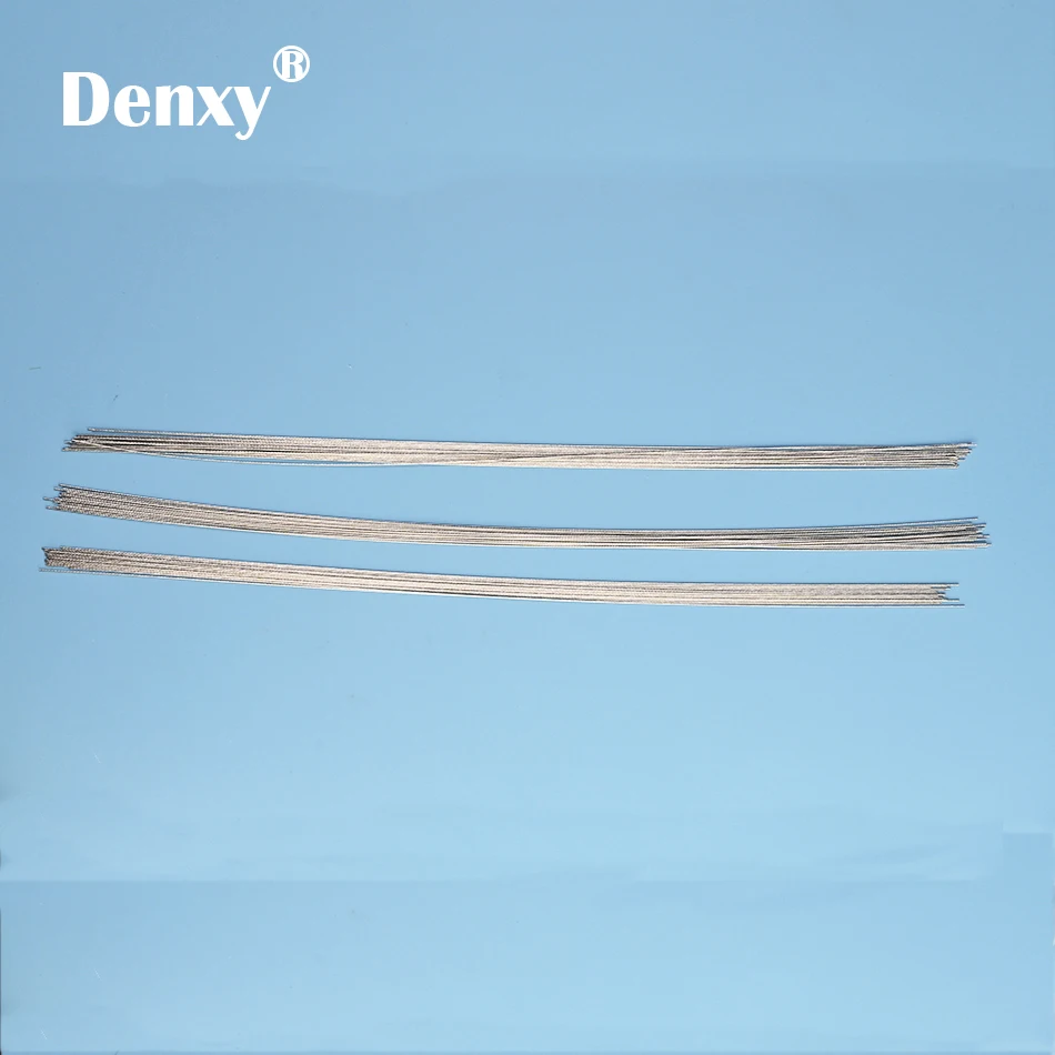 DENXY 20 Stück orthodontischer koaxialer 6-fach gedrehter Draht aus Edelstahl für Zahnspangen, Ligaturdraht für Zahnmedizinmaterial. – Detail 8