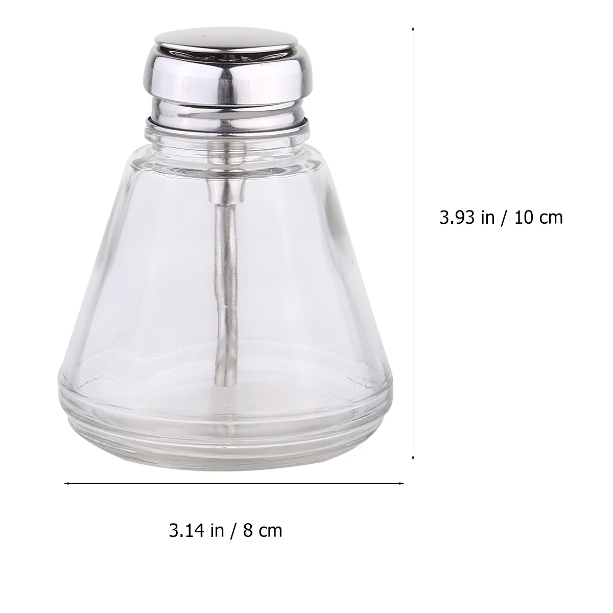 

1Pcs Metal Core Alcohol Storage Bottle Leakproof Durable Container for Travel Makeup Remover Dispenser Cleaner Bottle