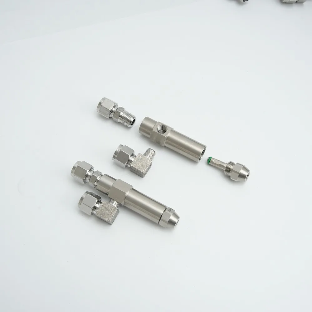 YS Stainless Steel Air Atomizing Burner Nozzle with Siphon Cone Spray forDiesel/Heavy Oil & Waste Oil Heater Combustion