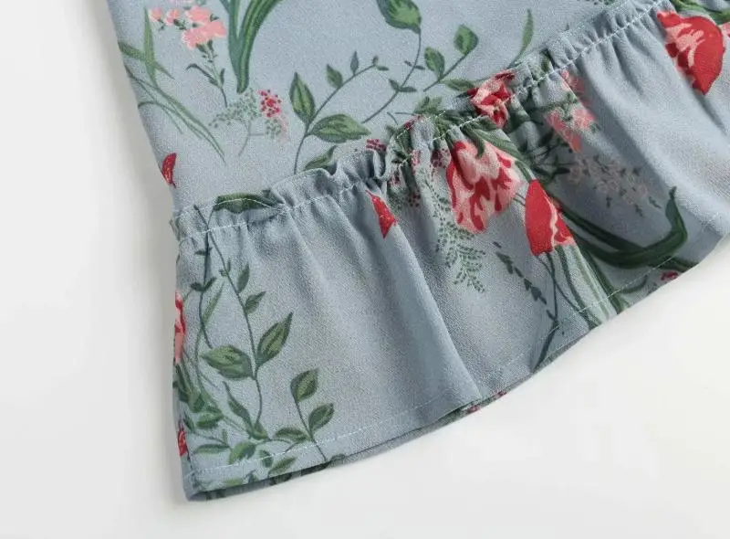 Street Sle taille moyenne Dr juillet WMDR Tagl rond Ne imprimé t-shirt quart Sve femme Faion automne Collection