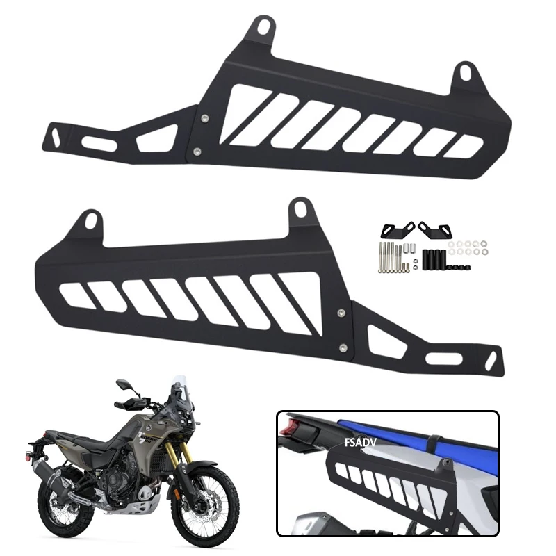 Крепление для боковых кофров мотоцикла, кронштейн для Yamaha Tenere 700 World Raid T7 T700 2019-2025