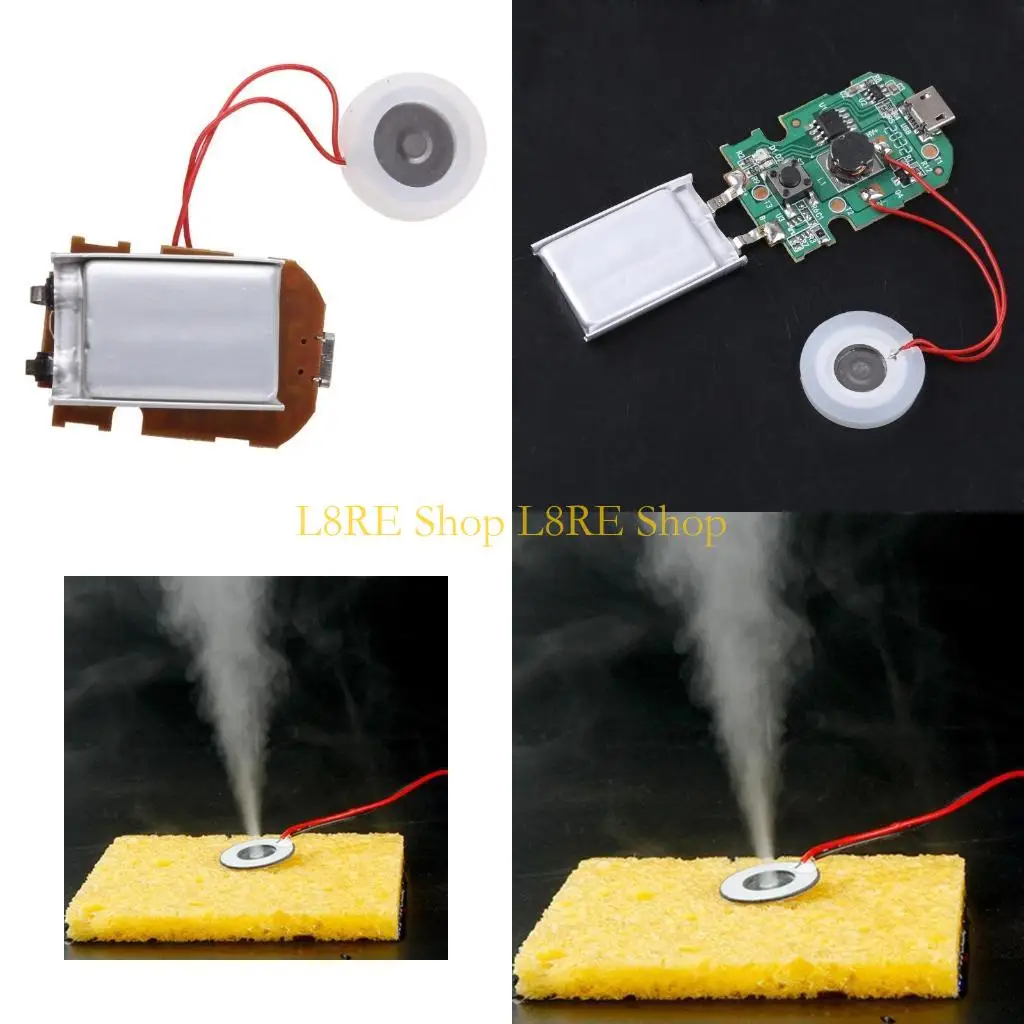 L8RE Fogger Ceramics Discs with PCB for USB Humidifier Accessories, Anti-corrosion