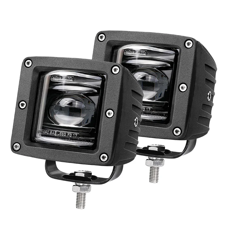 USA Local Delivery 10W LED Fog Offroad Driving Light