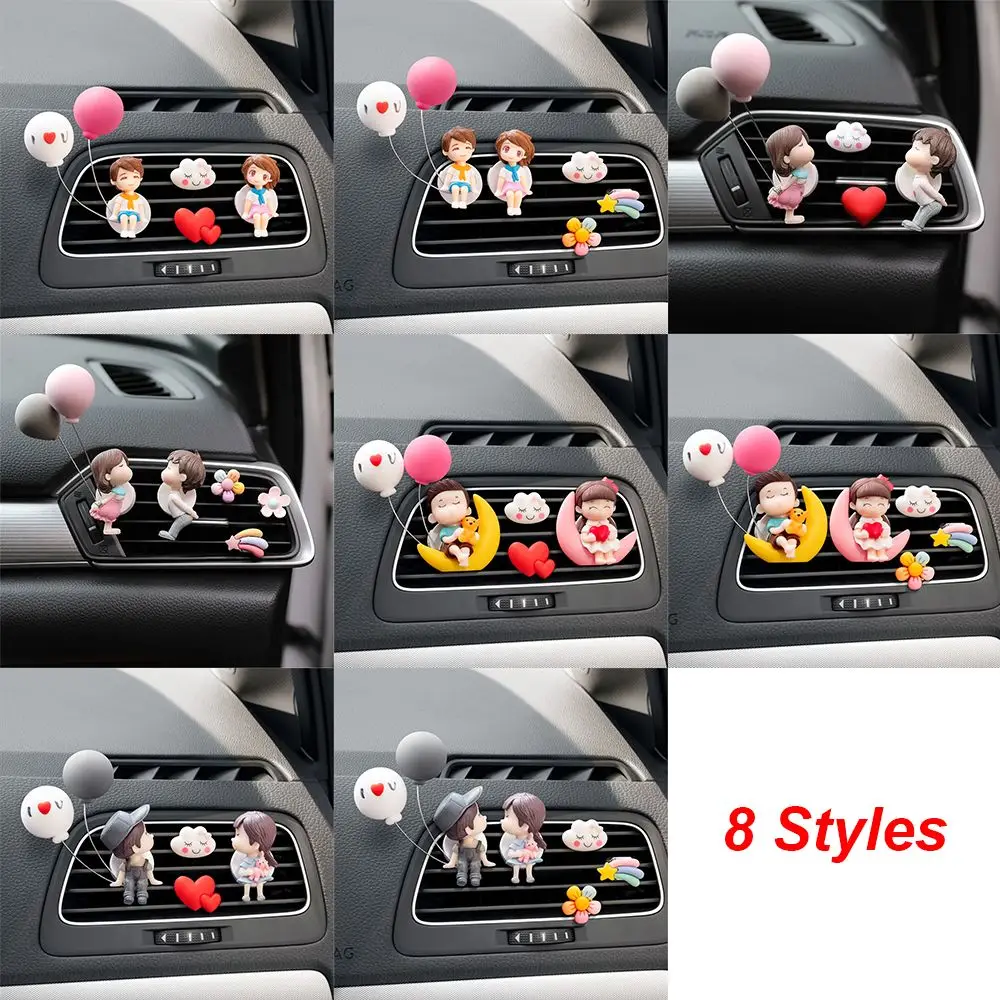 

Auto Decor Lovely Car Air Vent Girl Boy Freshener Essential Oil Scent Aromas Diffuser Perfume Clip