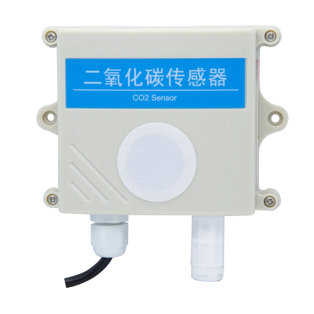 

NEW Carbon Dioxide Transmitter CO2 Sensor Gas Detector 0-10000ppm Optional RS485 4-20mA 0-10V 0-5V for Green House