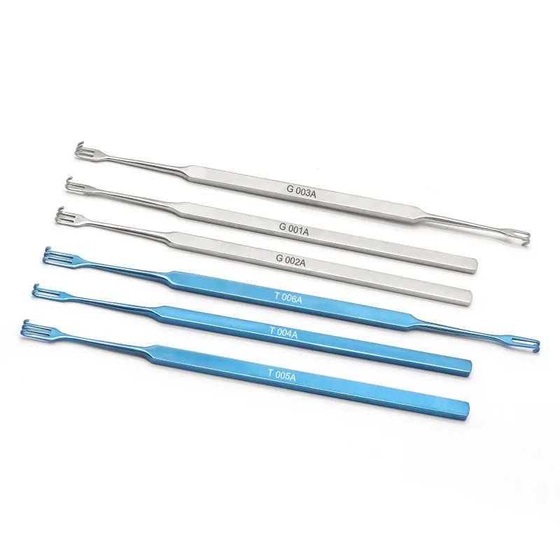 

Titanium Eyelid Bag Retractor Ophthalmology Pulling Hooks Surgery Double Eyelid Ophthalmic Surgical Instrument