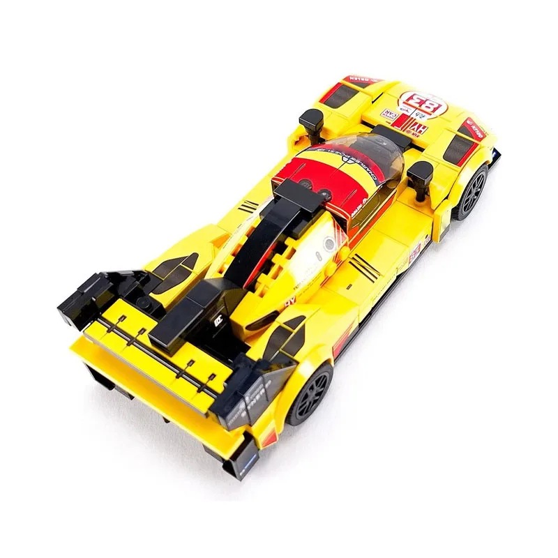 

MOC-204834 Новый маленький спортивный гоночный автомобиль 499p AF, модель строительного блока 312 деталей, детский строительный блок на день рождения для мальчиков, игрушка в подарок