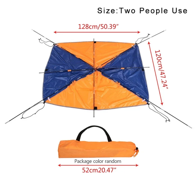 Inflatable Boat Canopy Tent – Folding Sun & Rain Awning for Fishing Boats, Kayaks, Rafts & Inflatable Watercraft 6