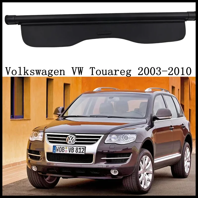 

Rear Cargo Cover For Volkswagen VW Touareg 2003-2010 Privacy Trunk Screen Security Shield Shade Modification Parts