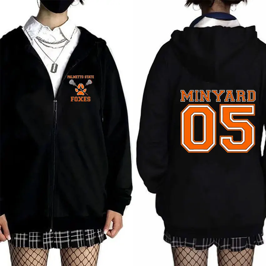 All for The Game The Foxhole Court Palmetto State Foxes Zipper Hoodies Man Fashion Oversized Zip Up Jacket Men Casual Hoodies