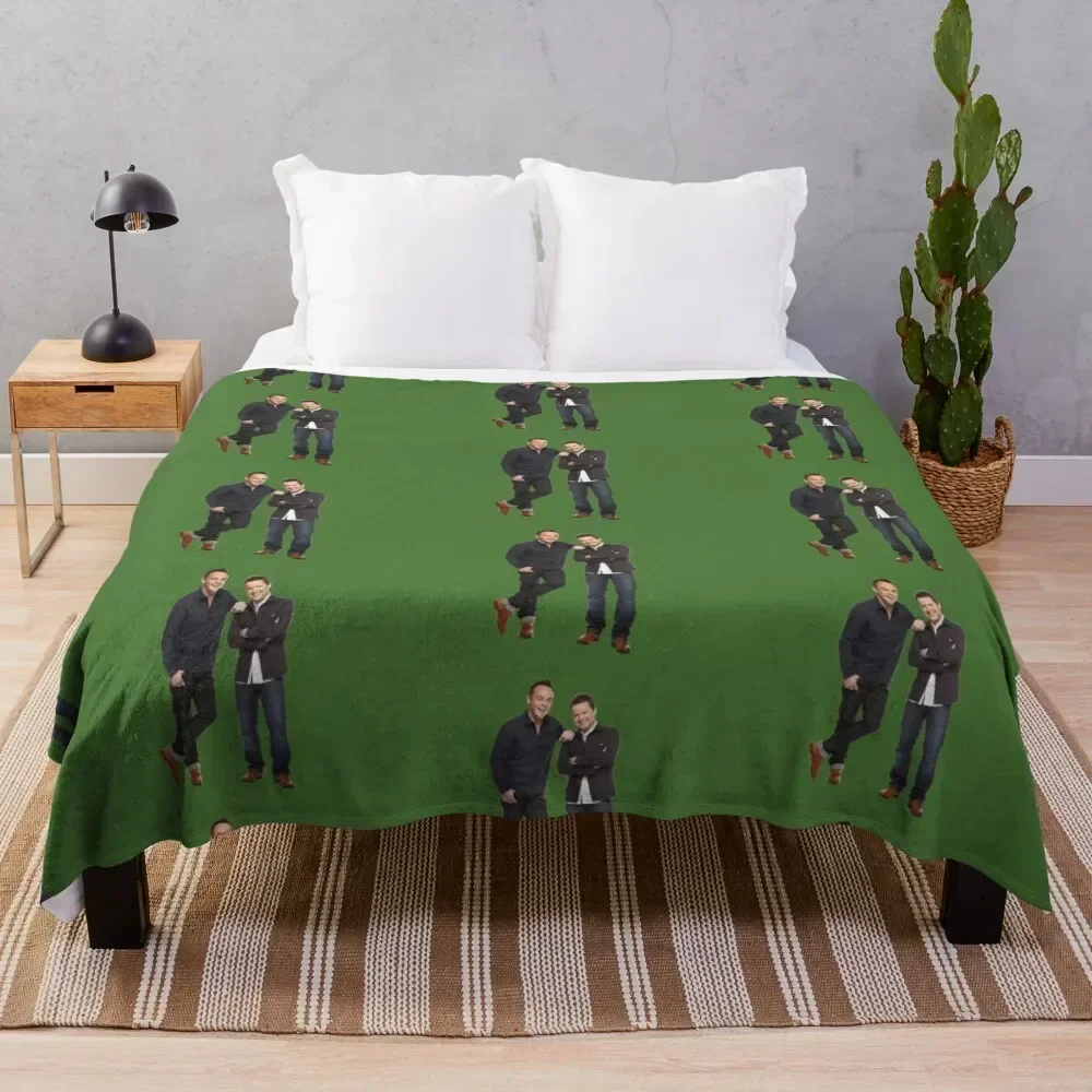 

Ant and Dec [1] Throw Blanket Men's Soft Warm Throw Blanket for Couch