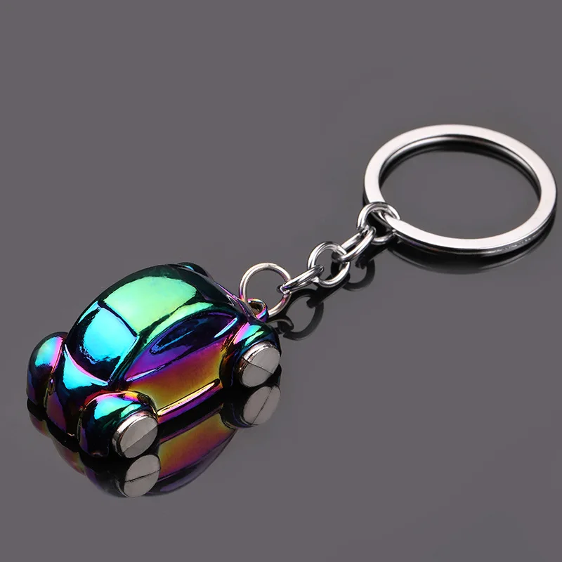 

Colorful Car Keychain Gift Men High Quality Keychain Holder Zinc Alloy Pendant Couple Key Chain Metal Pendant Creative Keychain