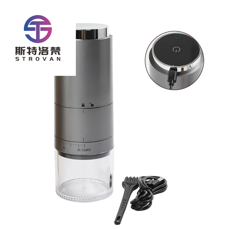 

STLF Hot Sale USB Mill Burr Grinder Coffee Maker Electric