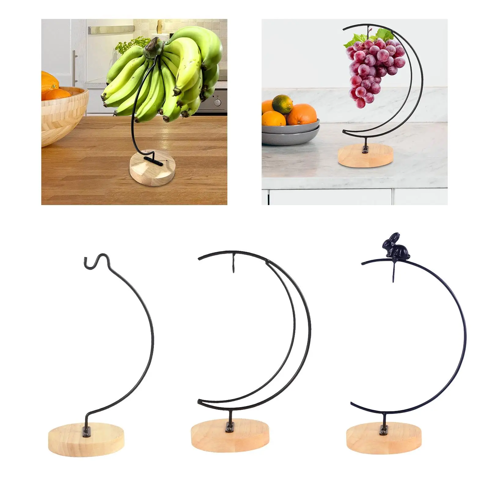 

Banana Holder Keeps Fruits Fresh Banana Storage Organizer Banana Hanger Tree