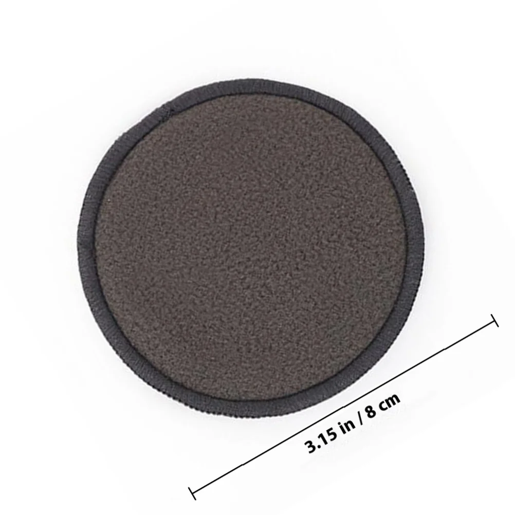 12Pcs Make-Up Entferner Pads 3 Schicht Bambus Faser Wiederverwendbare Gesichts Make-Up Entferner Weiche Baumwolle Pads Auge Lip Reinigung hautpflege Matte