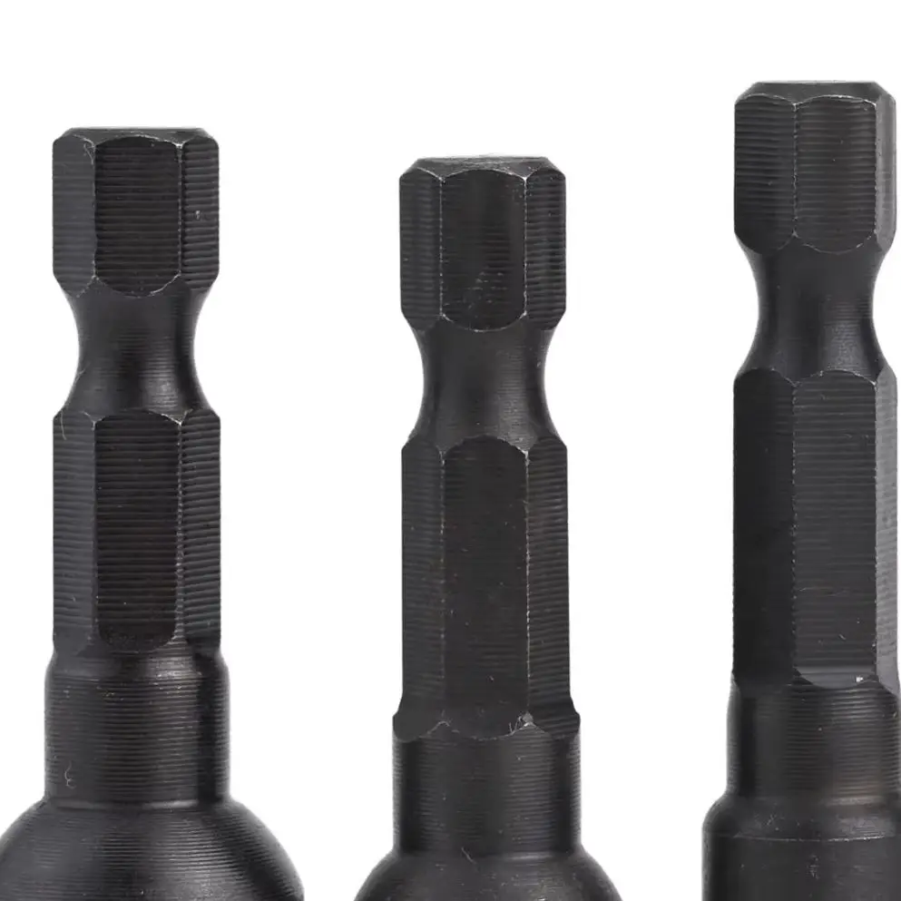 6Pcs M6 M8 Self Tapping Socket Adapter Set 1/4 Inch Hex Shank For Insert Nuts Hanger Bolt Power Drill Hand Tools