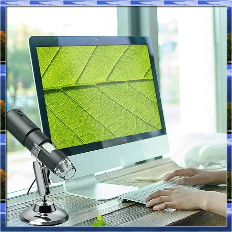 

LJL Handheld Digital Microscope Wireless WIFI For Kids Adults 50X-1000X Magnification With 360 Rotate Stand For IOS Android