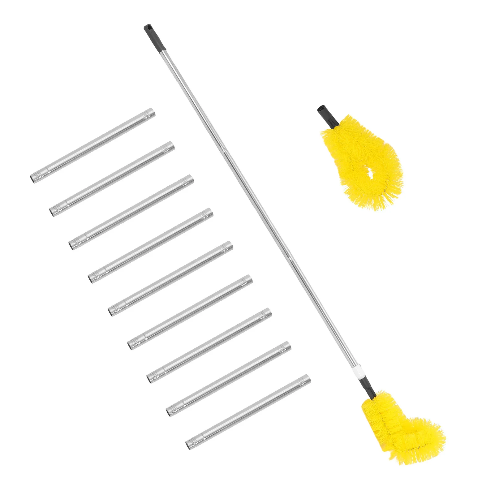 

1Set Professional Chimney Cleaning Sweep Kit 13Ft Extendable Rods Stove Pipe Brush Duct Cleaner Fireplace Maintenance Wood Stove