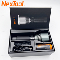 NexTool Rechargeable Led Flashlight 5000mAh 2000lm 380m IPX7 Waterproof Strong Light EDC Torch Lamp for Outdoor Camping