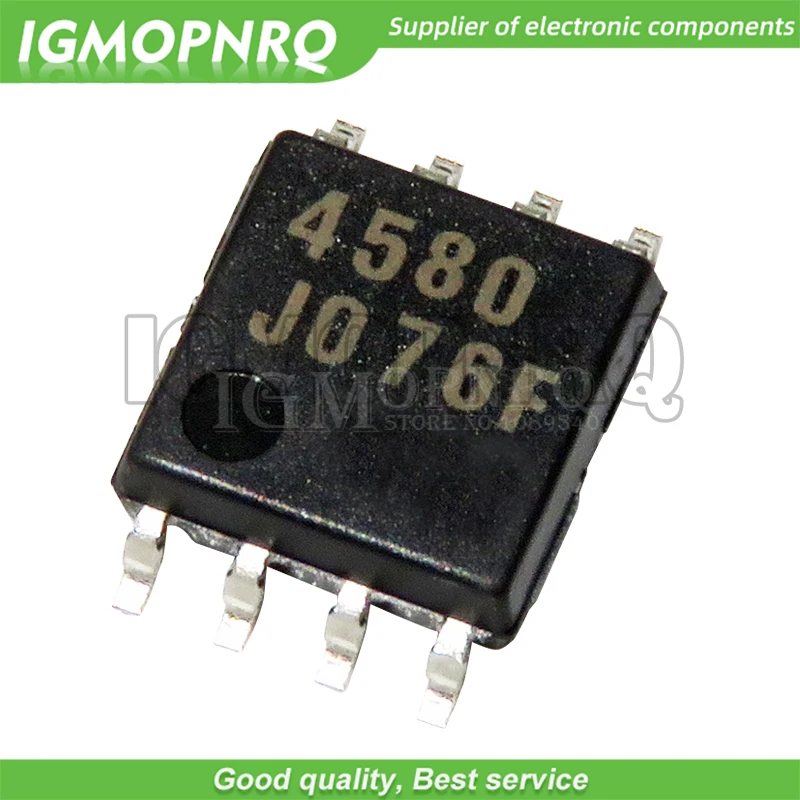 10PCS NJM4580V-TE1 JRC4580 DIYGBA 4580 TSSOP-8