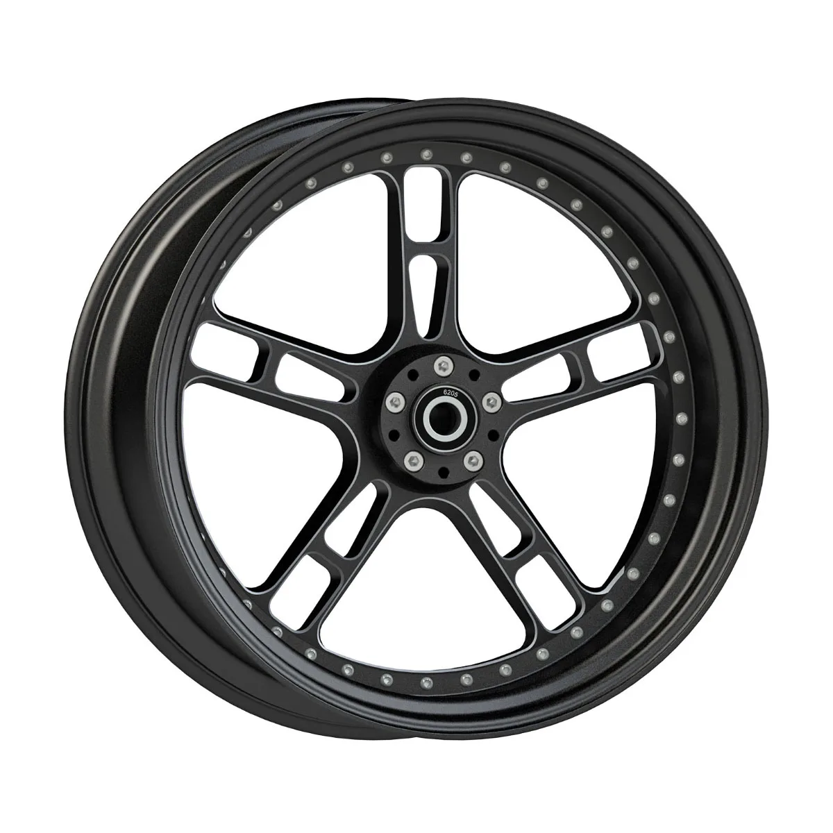 For Harley 14-later XL883N XL1200V Models New Motorcycle Wheels Black Aluminum Alloy Front Rear Rims High-quality AccessoriesZha