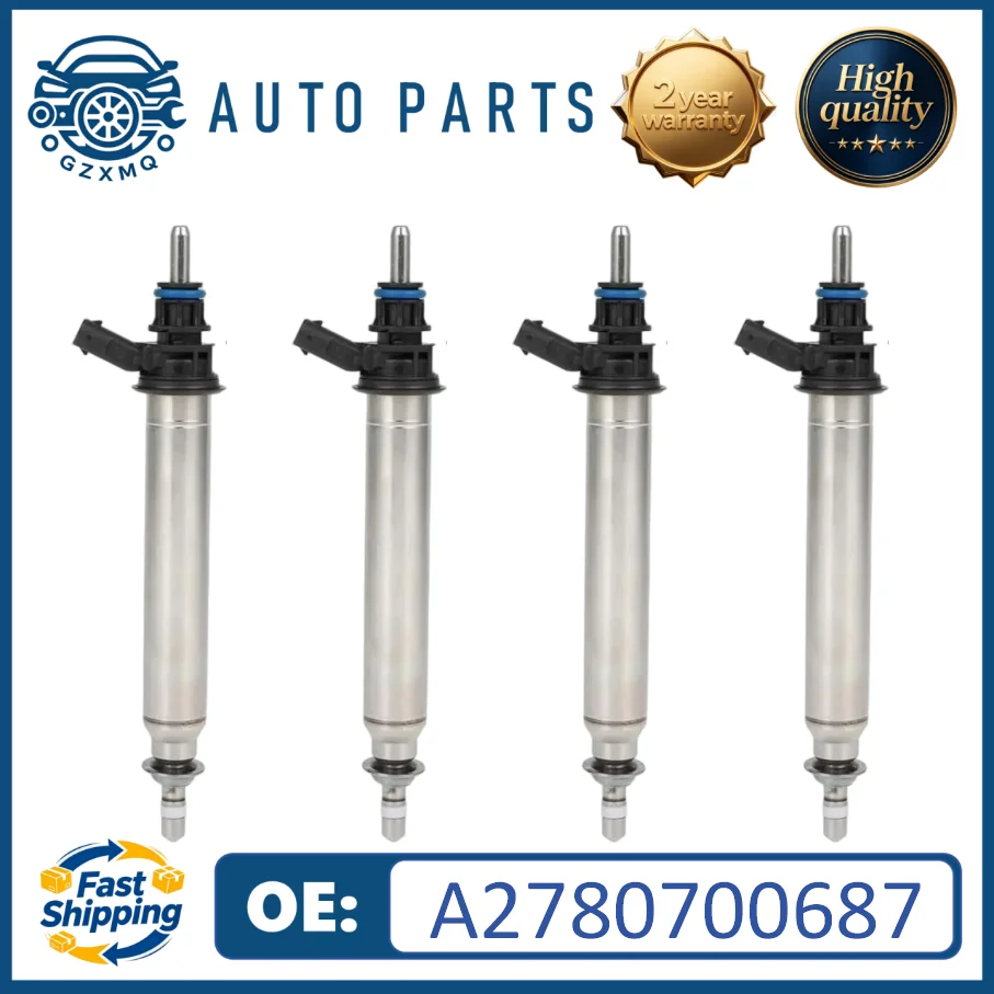 Fuel Injectors A2780700687 for Mercedes-Benz A B C Class 160 180 200 220 250 260 AMG GT GTS Roadster C300 C350 C400 C450