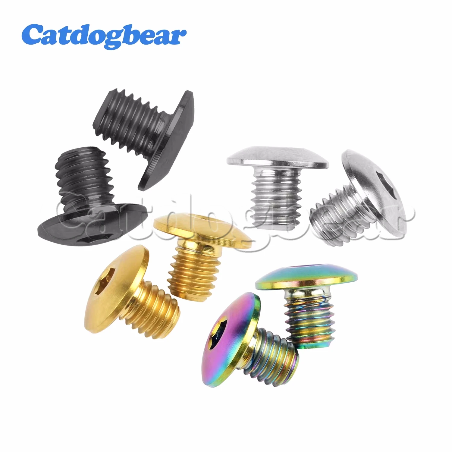 Catdogbear Titanium Bolt M5 Oil Cap Screw For Brake Handle Bicycle Accessories