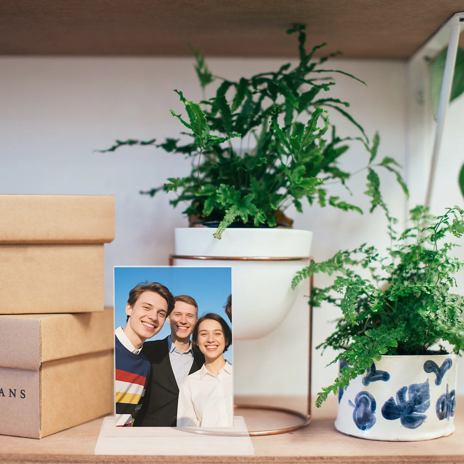 

Crystal Photo Frame For Sublimation Single Side High Transparency Diy Blank Heat Transfer Plaque Rectangle Picture Frame